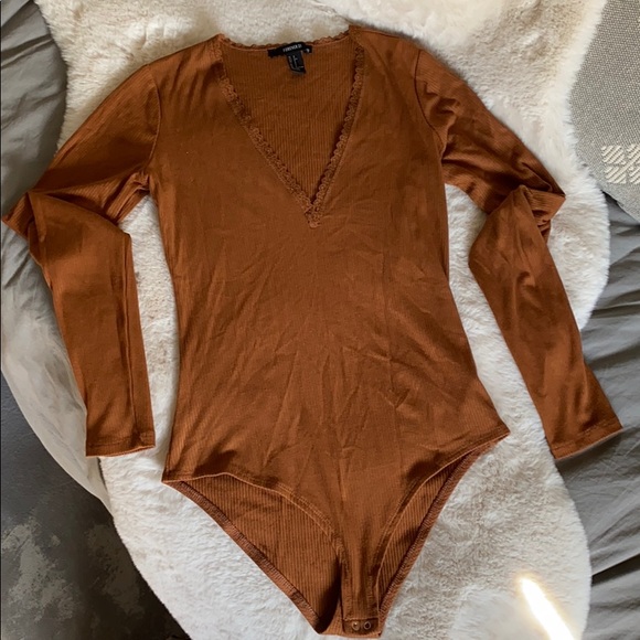 Forever 21 ribbed bodysuit - Picture 3 of 8